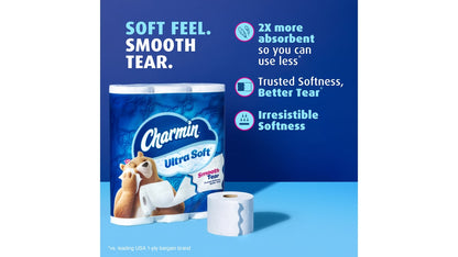 Charmin Ultra Soft 2-Ply Toilet Paper 224 Sheets Per Mega Rolls 208 2 ply