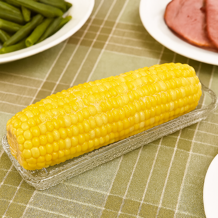 HIC Kitchen Corn Dishes, Glass, Set of 4