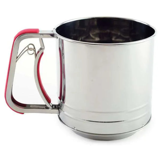 Flower sifter stainless steel 5 cups