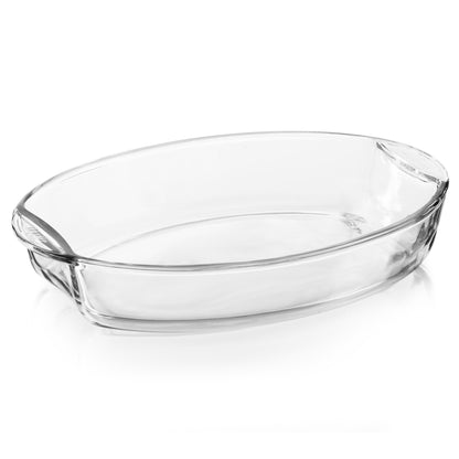 LIBBEY Glass Bake Dish  casserole 4.3Q 12.x10