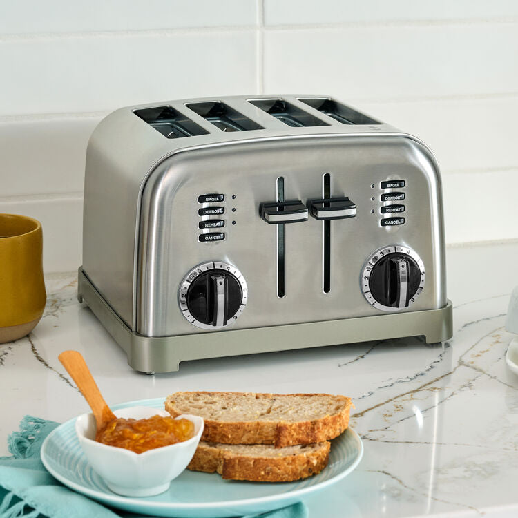 Cuisinart 4 Slice Metal Classic Toaster