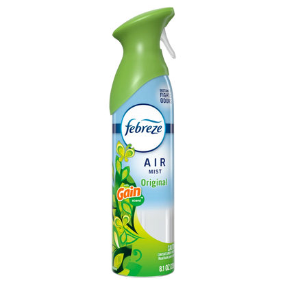 Febreze Air Mist Air Freshener Spray Odor Fighting Room Spray Gain Original Scent - 8.1oz