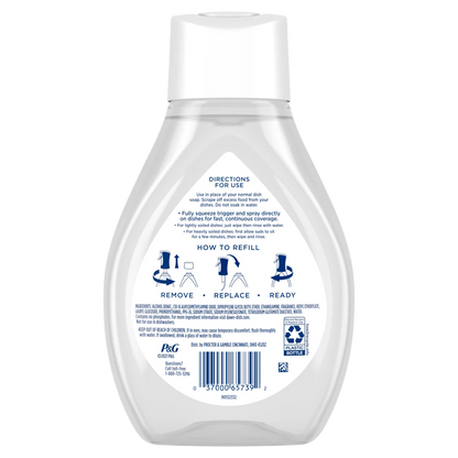 Dawn Powerwash Free & Clear Spray Dish Soap Dishwashing Liquid Light Pear Refill - 16oz
