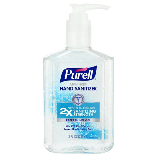 Purell Hand Sanitizer Pumps Refreshing Gel (Clear) - 8oz