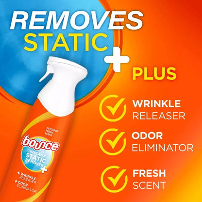 Bounce Instant Static Remover Plus - 9.7oz