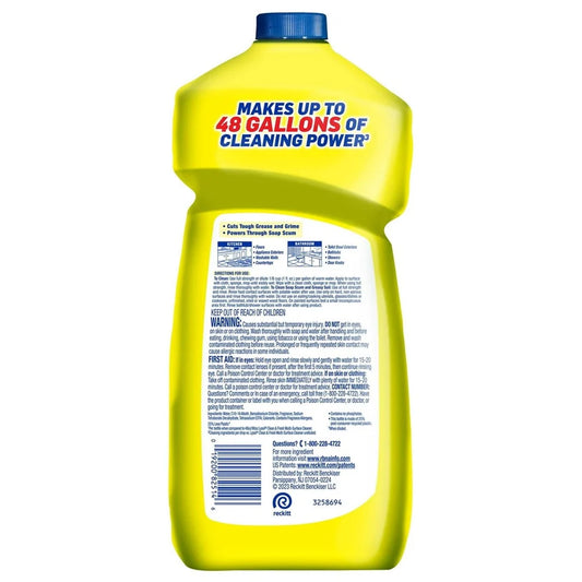 Lysol All Purpose Cleaner - Pourable Sparkling Lemon & Sunflower Essence - 48oz