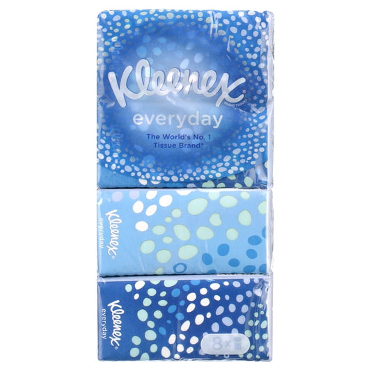 Kleenex Everyday 9 x Pocket Tissues Packs - 8 Packs