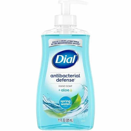 Dial antibacterial, hand soap, blue 11oz