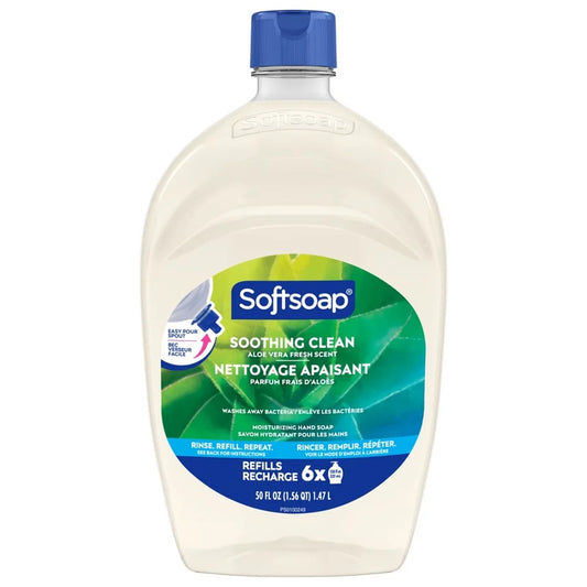 Softsoap Liquid Hand Soap Soothing Clean Refill - 50oz
