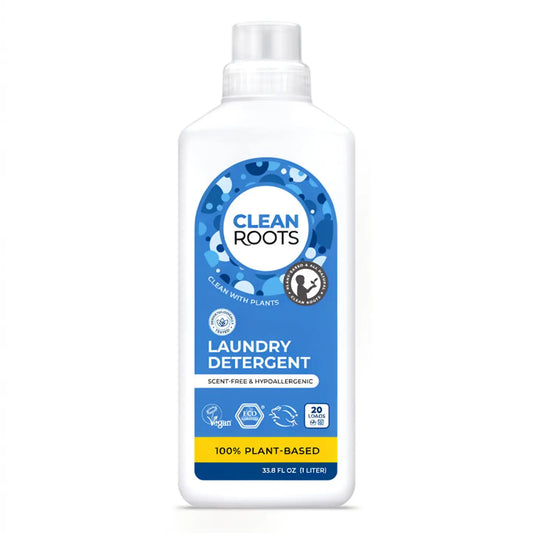 Laundry Detergent | Scent-Free & Hypoallergenic | 33.8 Fl oz