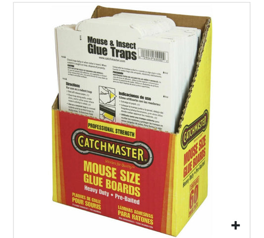 CATCHMASTER-GLUE BOARD-MOUSE-P.BUTR