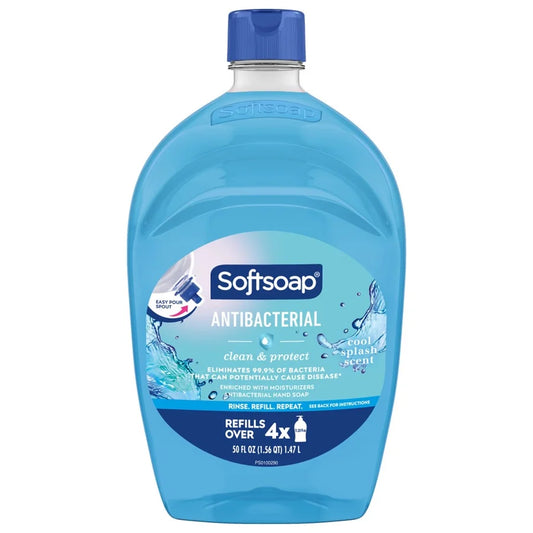 Softsoap Liquid Hand Soap Clean Protect Refill - 50oz