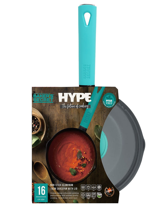 BAKER'S SECRET 16CM SAUCE PAN W/LID