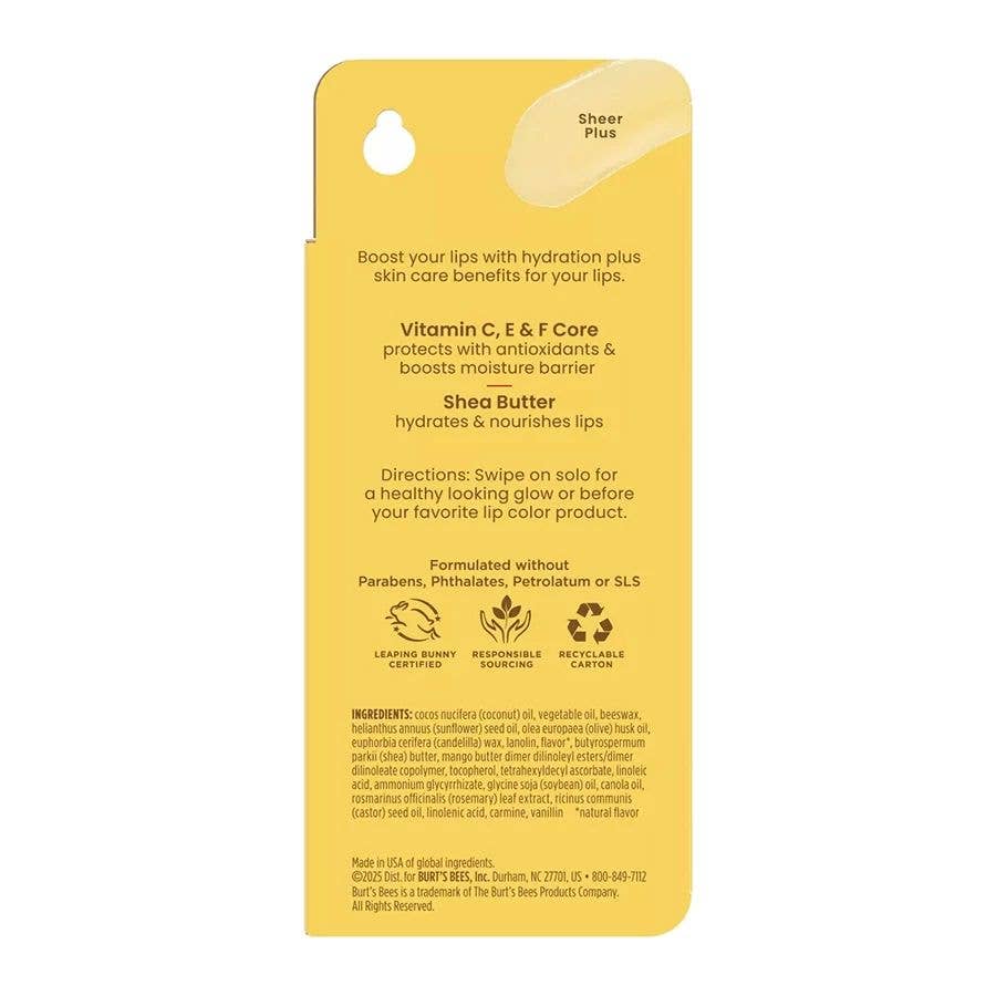 Sheer Plus Boosted Lip Balm 0.16 oz. Blister Box