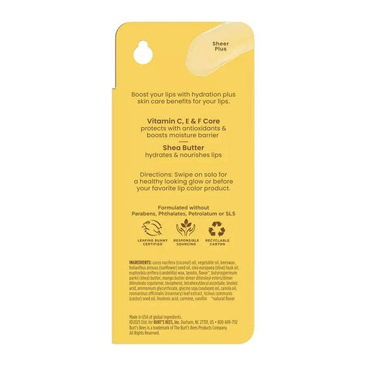 Sheer Plus Boosted Lip Balm 0.16 oz. Blister Box