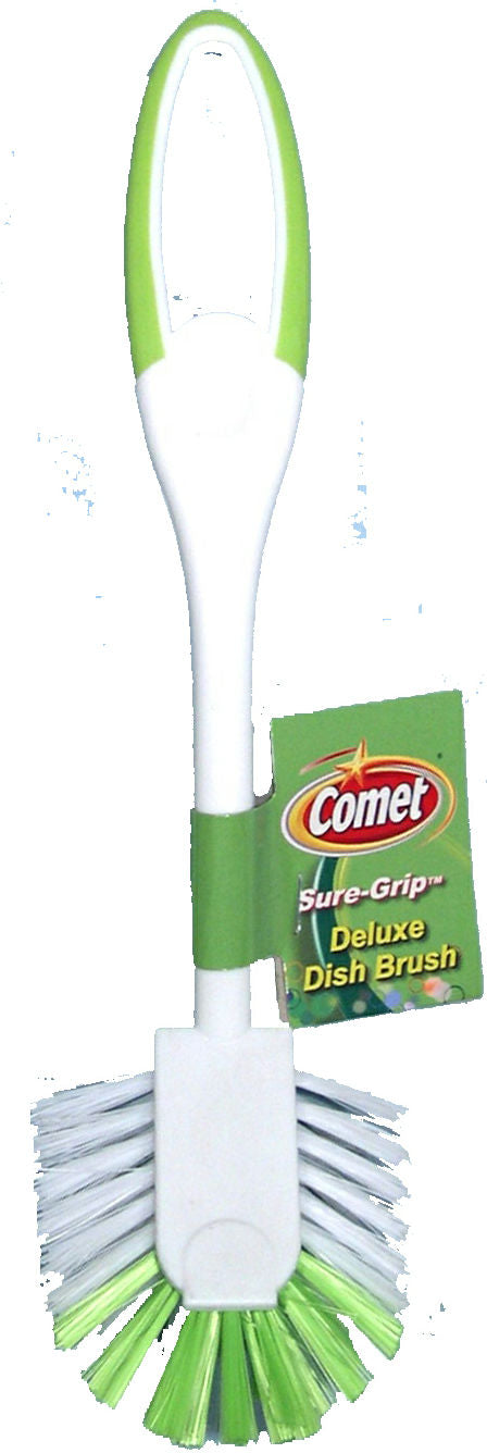 DISH/SINK BRUSH-“COMET” WIDE w-GRIP