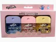 Wish Hand Sanitizer Spray 3-Pack Gift Set 1.2oz