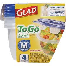 Gladware To Go Snack 4 CT 24oz