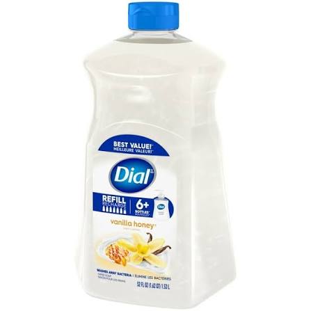 Dial Clean+ Gentle Liquid Hand Soap Vanilla 52oz