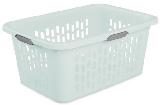 LAUNDRY BASKET-2 BUSHEL MINT