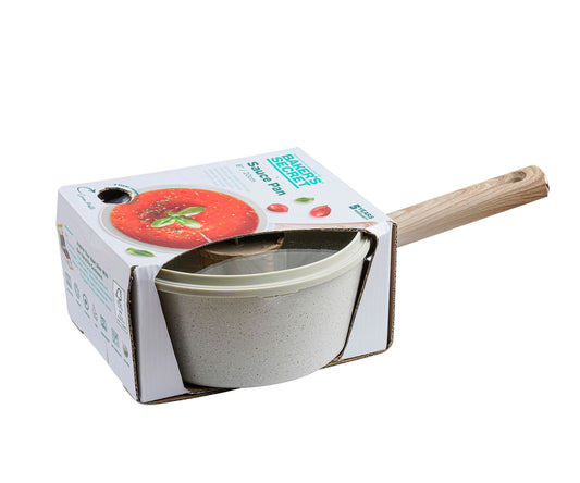 BAKER'S SECRET 20CM SAUCE PAN W/LID