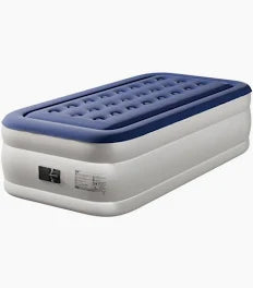 2 LAYER TWIN AIR BED W/PU