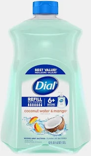 Dial Clean+ Gentle Liquid Hand Soap Coconut Water and Mnago 52oz