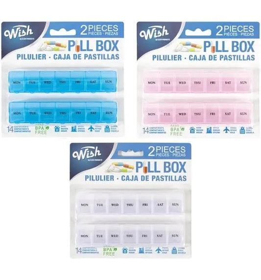 Wish Care Pill Box 2pc