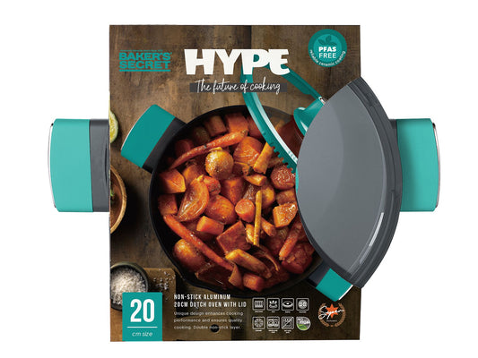 BAKER'S SECRET 20CM CASSEROLE