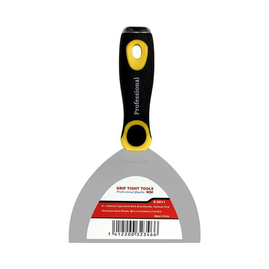 Soft Grip Tape Knife 6-Stainless Steel